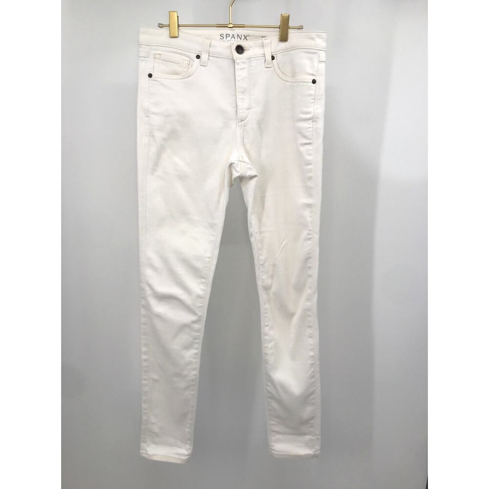 Spanx White The Slim-X Skinny Jeans Womens 29
